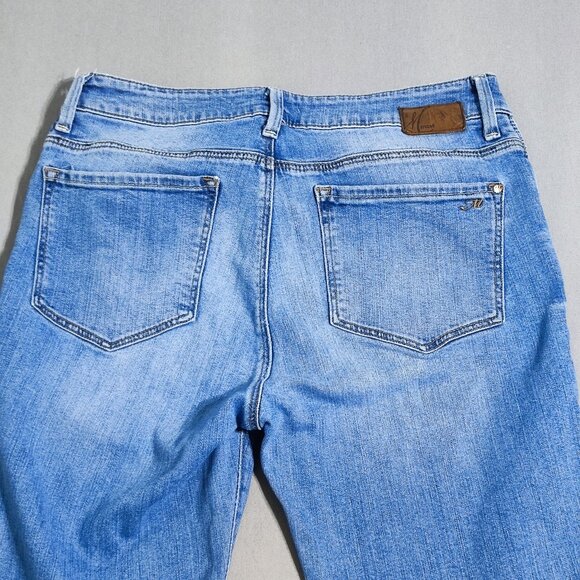 Mavi Jeans Kendra High-rise straight leg women's size 31 hard washed blue - Picture 4 of 14